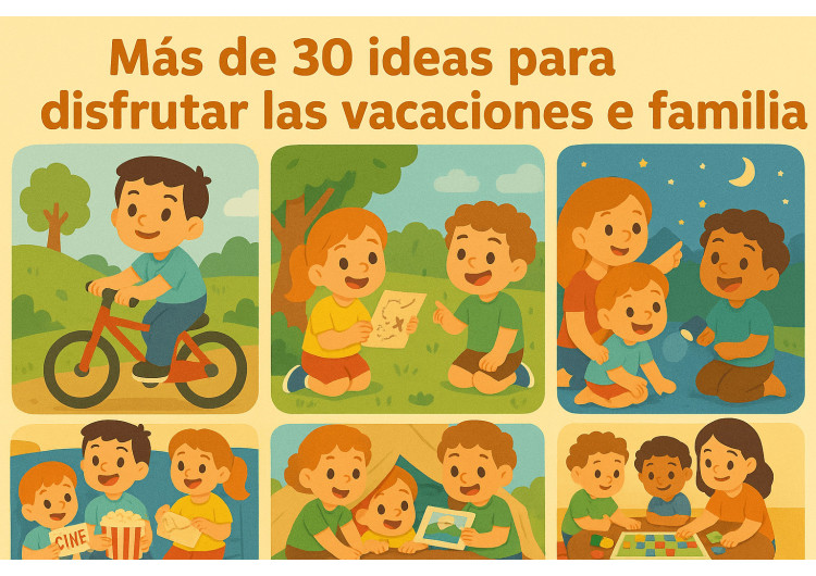 ¿Qué hacer con los niños en verano? 